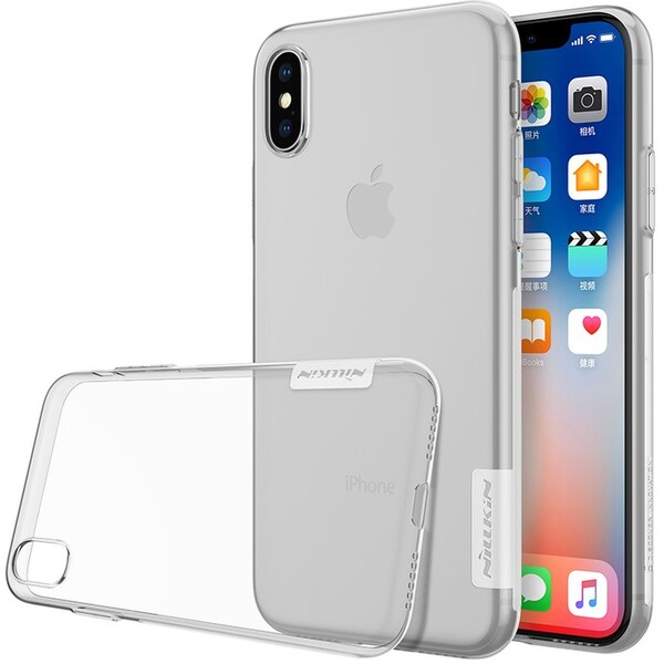 Nillkin Nature TPU pouzdro Apple iPhone X/XS čiré