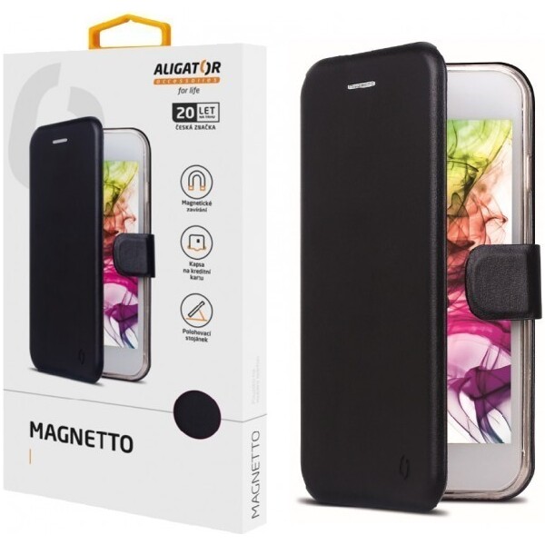 ALIGATOR Magnetto Pouzdro pro Vivo Y21s černé