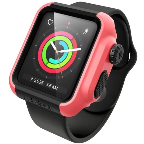 Catalyst Impact Protection C. pouzdro na Apple Watch 2/3 42mm růžové