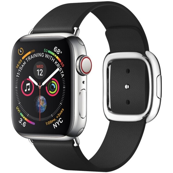 COTEetCI Nobleman kožený řemínek Apple Watch 38/40mm černý