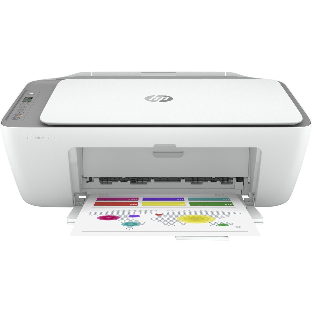 HP DeskJet 2720e multifunkční inkoustová tiskárna, A4, barevný tisk, Wi-Fi, HP+, Instant Ink