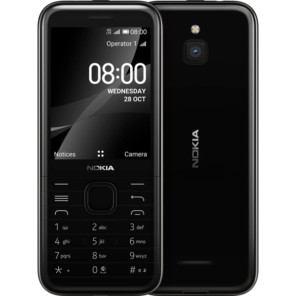 Nokia 8000 4G černý