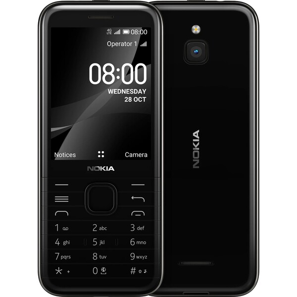 Nokia 8000 4G černý Smarty.cz