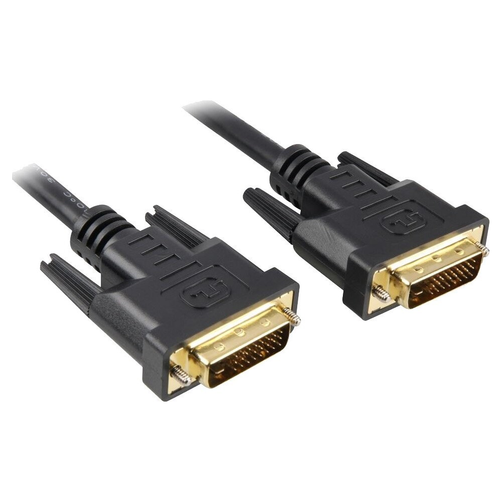 PremiumCord DVI-D propojovací kabel dual-link DVI(24+1) MM 0,5m