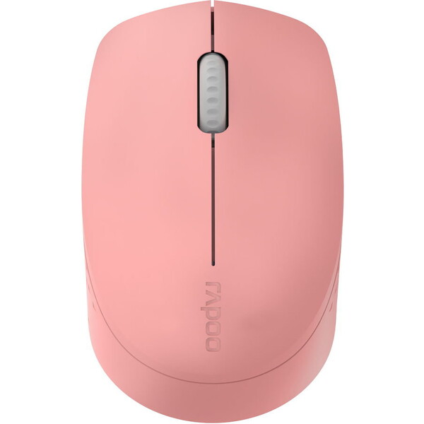 Rapoo M100 Silent bezdrátová myš, růžová