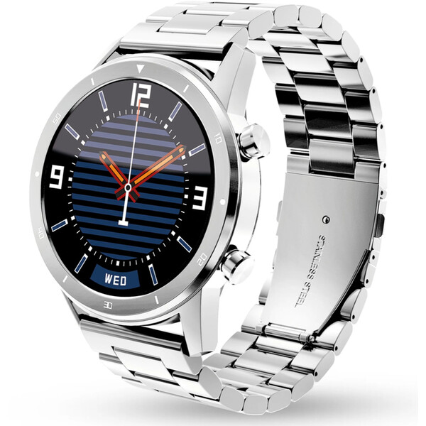 Aligator Watch PRO chytré hodinky stříbrné