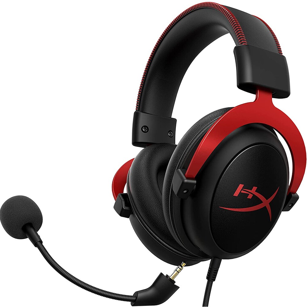 HyperX Cloud II herní headset červený
