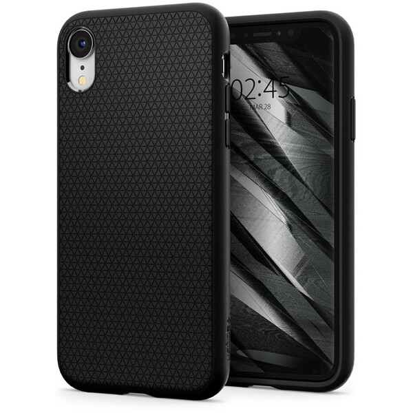 Spigen Liquid Air kryt Apple iPhone XR černý