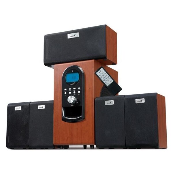 Genius repro SW-HF 5.1 6000 v2 hnědé