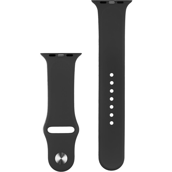 COTEetCI silikonový sportovní náramek pro Apple Watch 38/40mm černý
