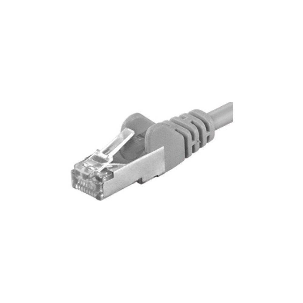 PremiumCord Patch kabel UTP RJ45-RJ45 CAT6 šedý 0,1m
