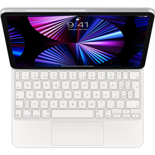 Apple iPad Pro 11" / iPad Air 4.gen Magic Keyboard klávesnice CZ bílá