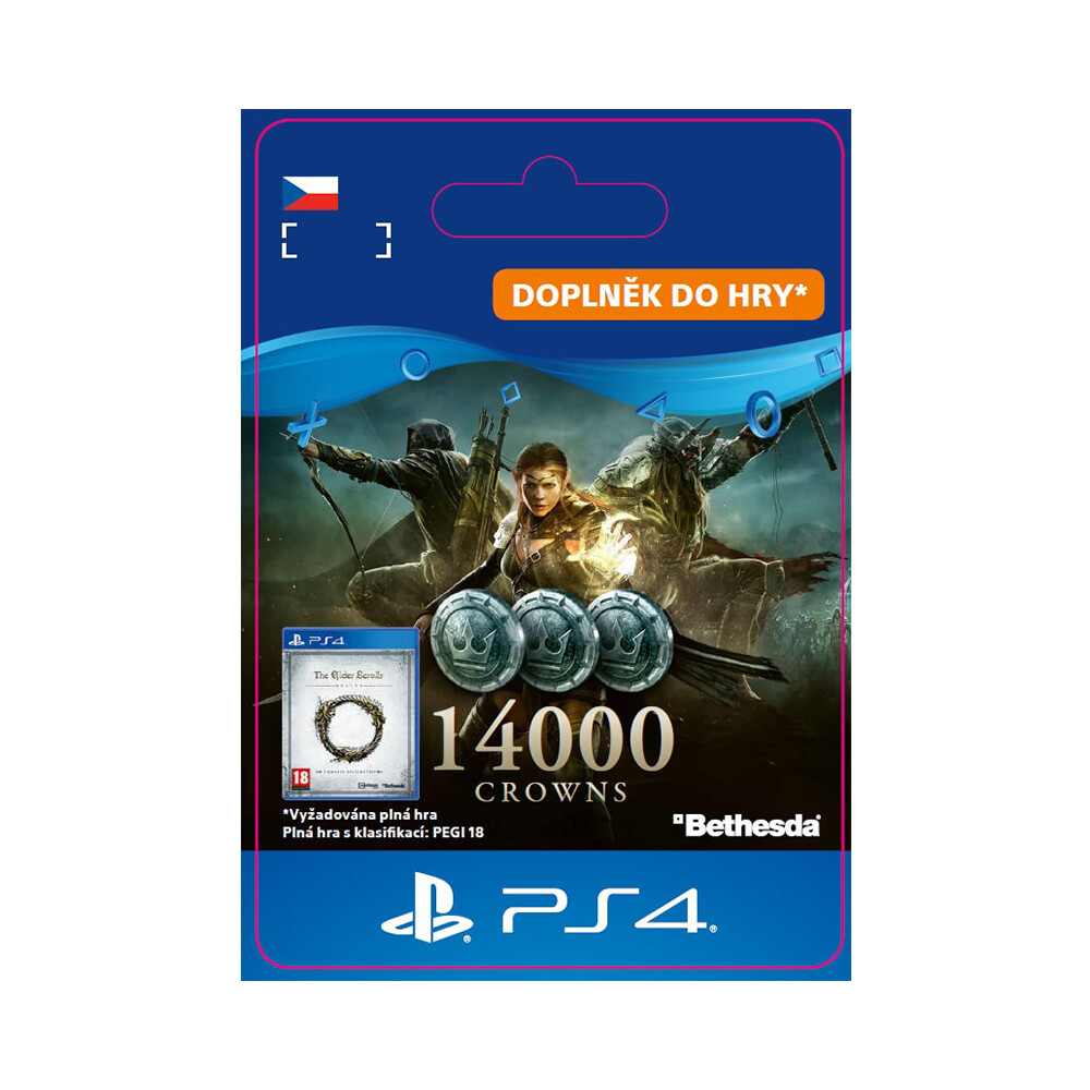 The Elder Scrolls Online: 14000 Crowns (PS4)