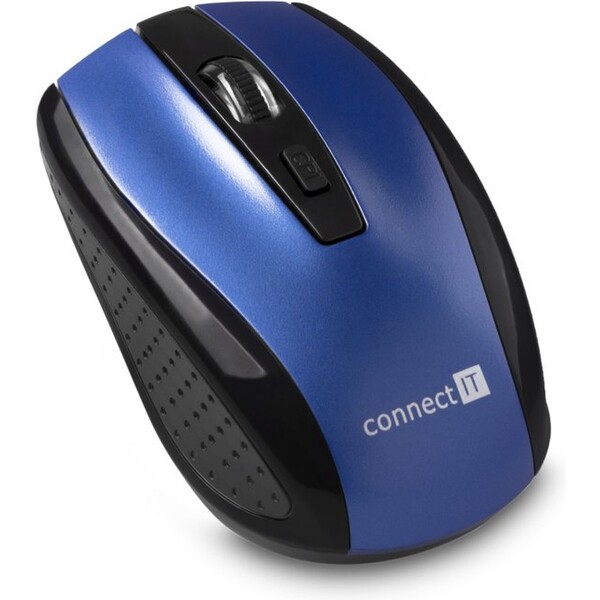 CONNECT IT Bezdrátová optická myš modrá