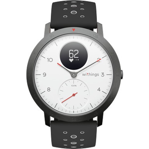 Withings perforovaný silikonový řemínek (20mm) Steel HR Sport šedý Withings