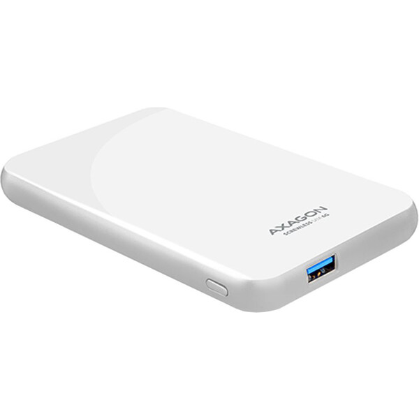 AXAGON EE25S6 USB3.0 SATA 6G 2.5" SCREWLESS externí box bílý