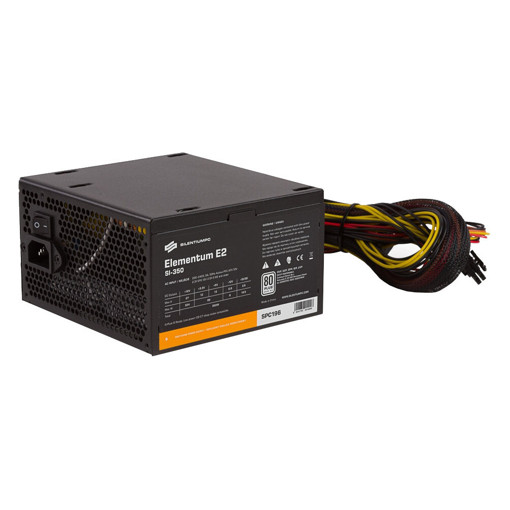 SilentiumPC Elementum E2 - 350W, bulk