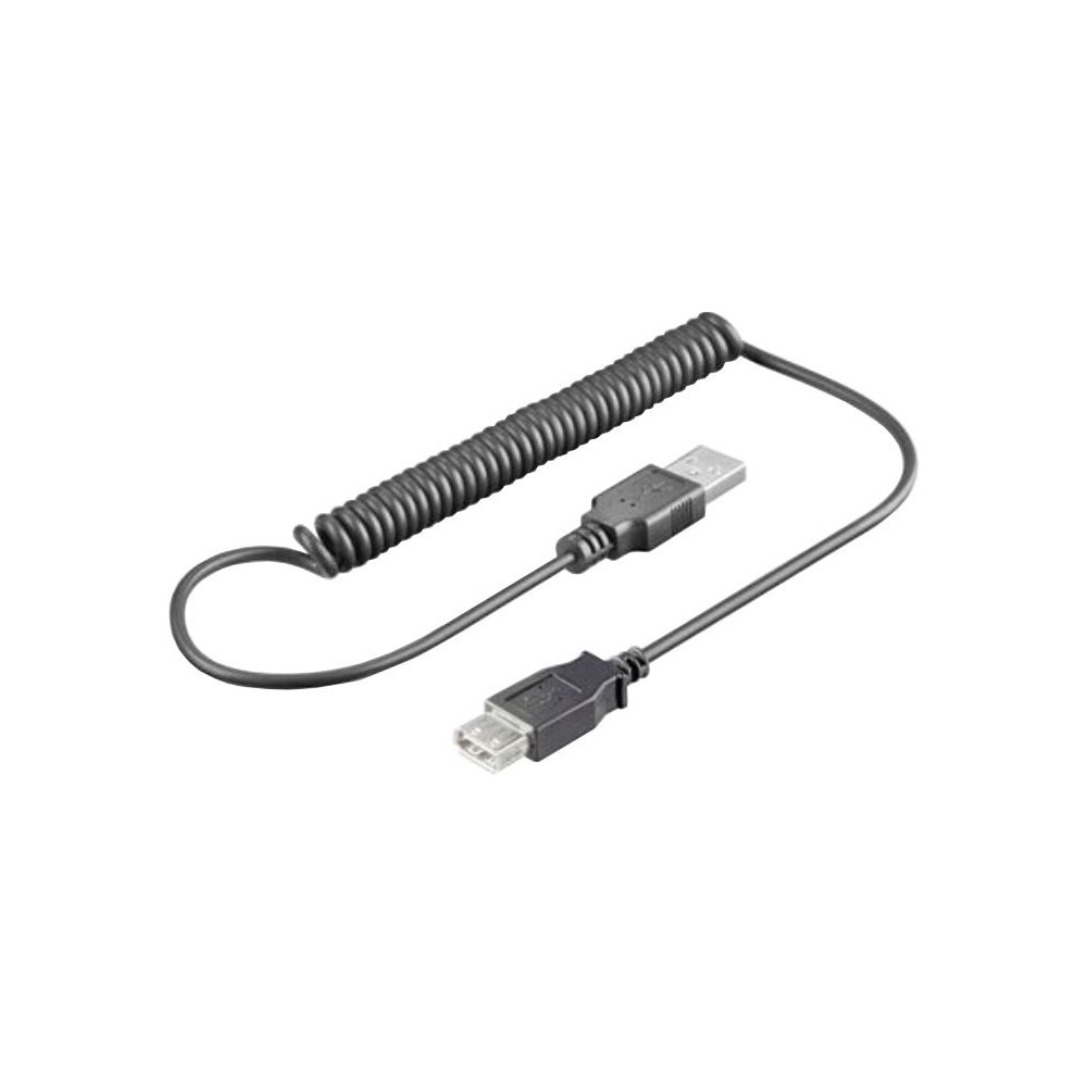 PremiumCord USB 2.0 A-A prodlužovací kabel kroucený 0,5m - 1,5m