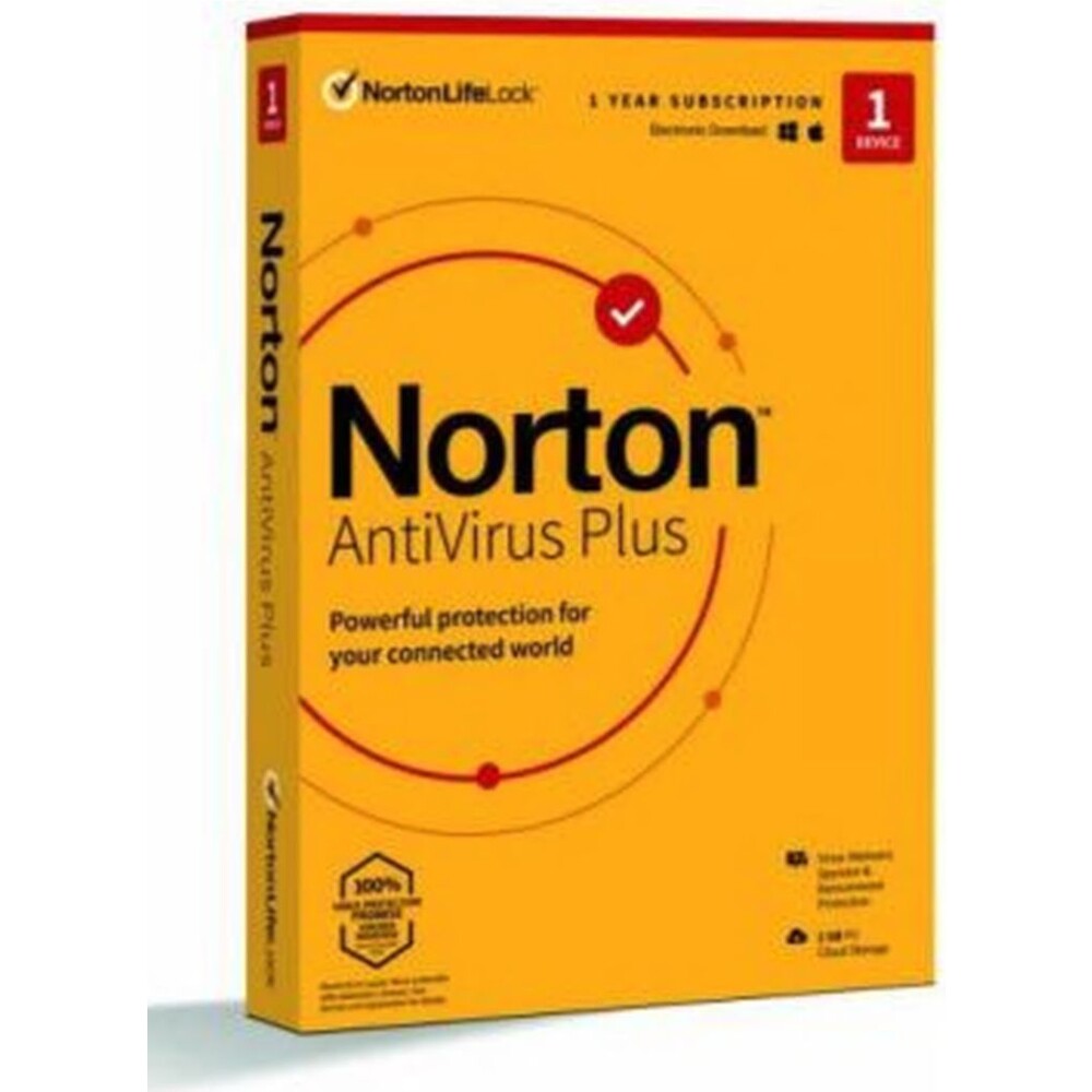 Norton Antivirus Plus 2GB CZ 1 uživatel pro 1 zařízení na 12 měsíců