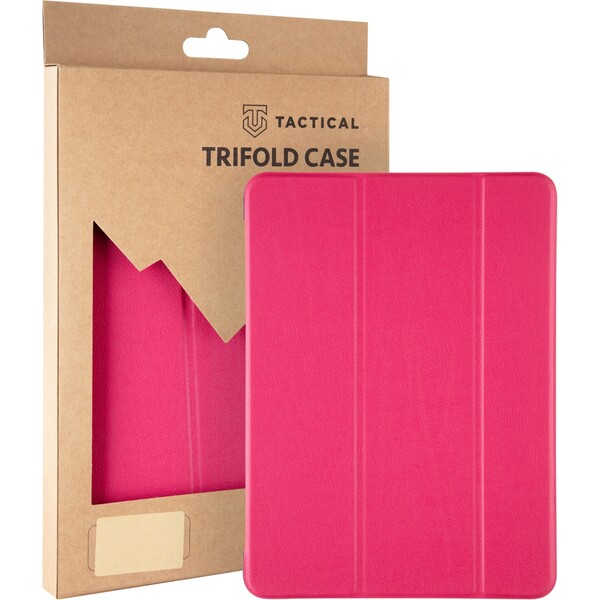 Tactical Book Tri Fold pouzdro Lenovo Tab M10 10.1 růžový