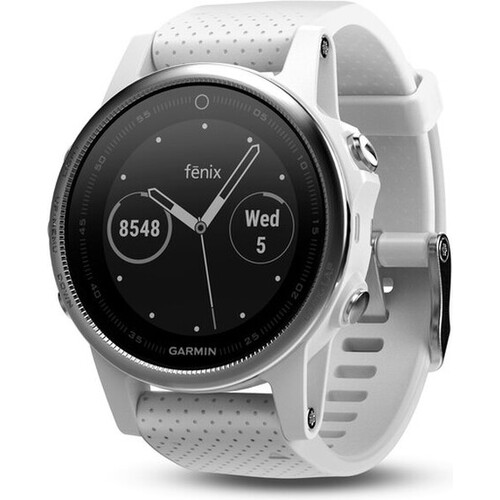 garmin fenix 5s plus white
