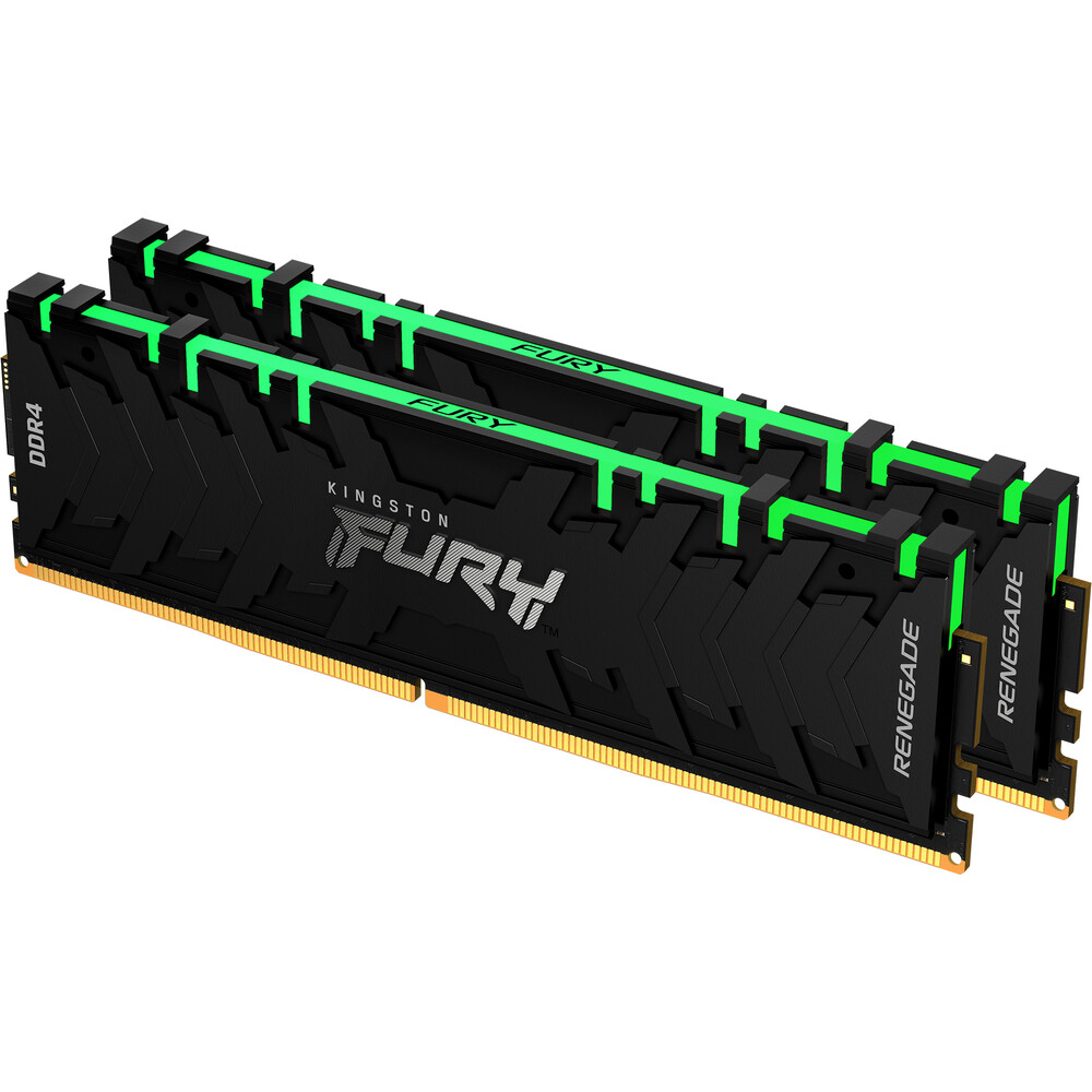 Kingston FURY Renegade 32GB 3000MHz DDR4 CL15 DIMM (2x16GB) 1Gx8 RGB