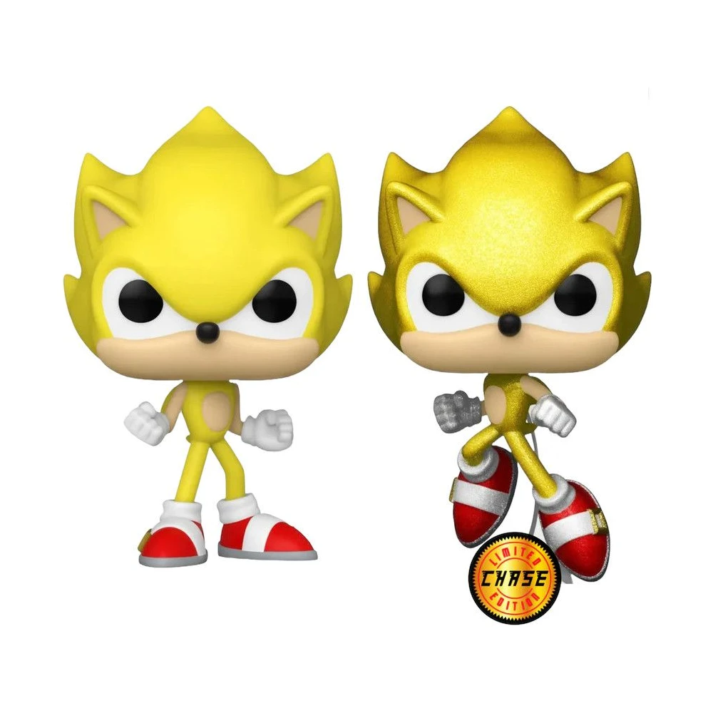 Funko POP! #923 Games: Sonic - Super Sonic (Šance na chase) (Exclusive)