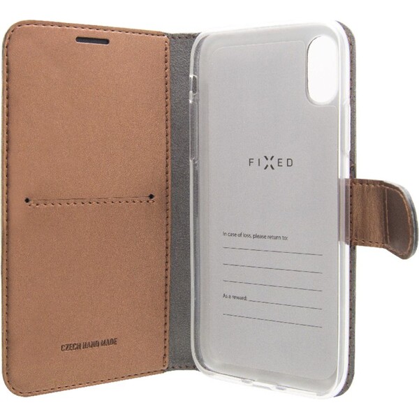 FIXED FIT Shine flip pouzdro Honor 10 bronzové