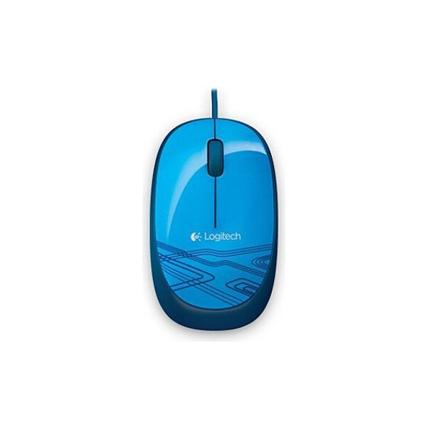 Logitech M105 myš, modrá