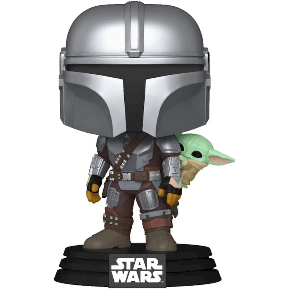Funko POP! #818 Star Wars: Mandalorian - The Mandalorian with Grogu
