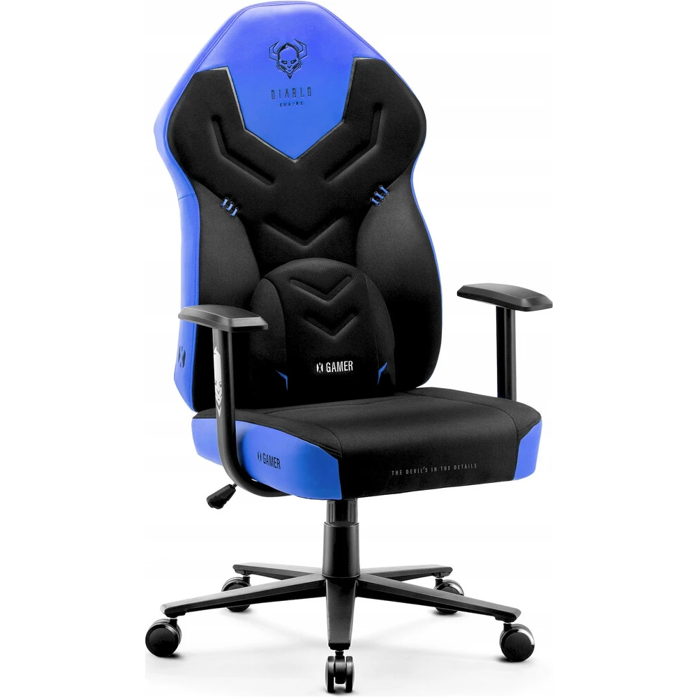 Diablo X-Gamer 2.0 Normal Size herná stolička čierno-modrá